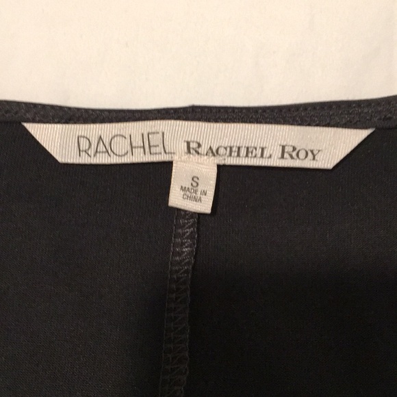 Rachel Roy dark gray draped pocket shift dress - Picture 4 of 8